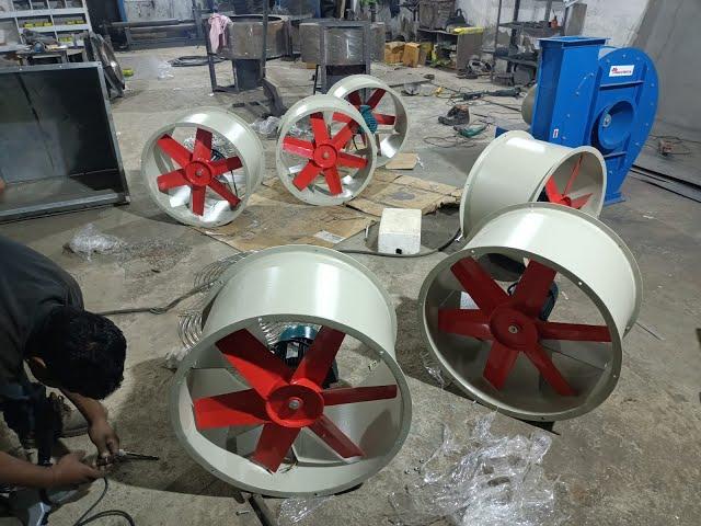 Tube Axial Fan ! Industrial Exhaust Fan