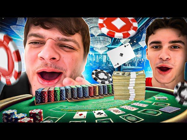 Destroying Cards at the Casino! (With Cabrzy!)