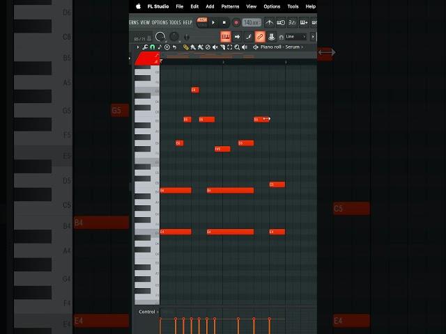 how to make hard synth melodies #producer #flstudio #shorts