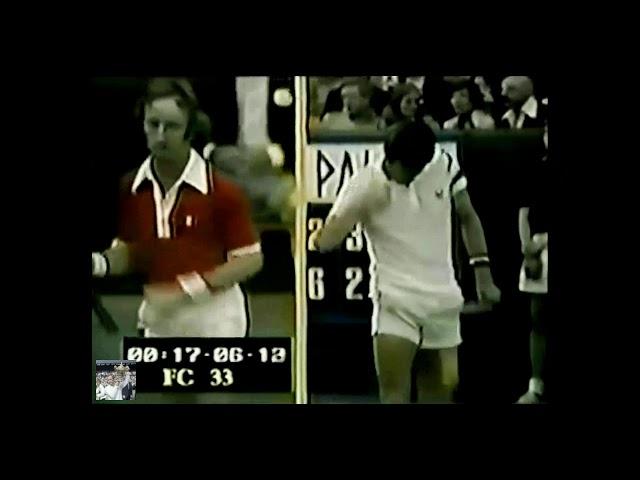 Las Vegas Challenge Match 1975 - Rod Laver vs Jimmy Connors ( Fragment )