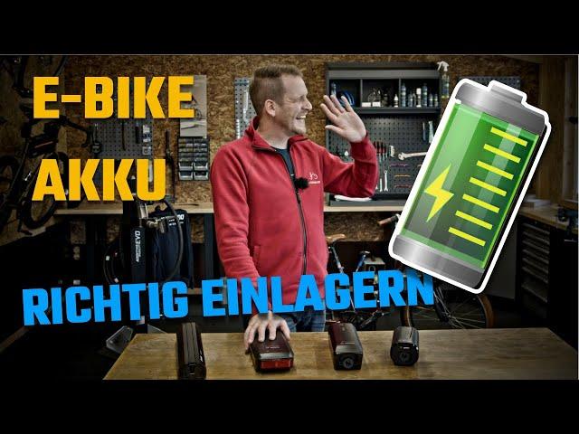  E-Bike-Akku richtig einlagern: So bleibt dein Akku im Winter geschützt ️