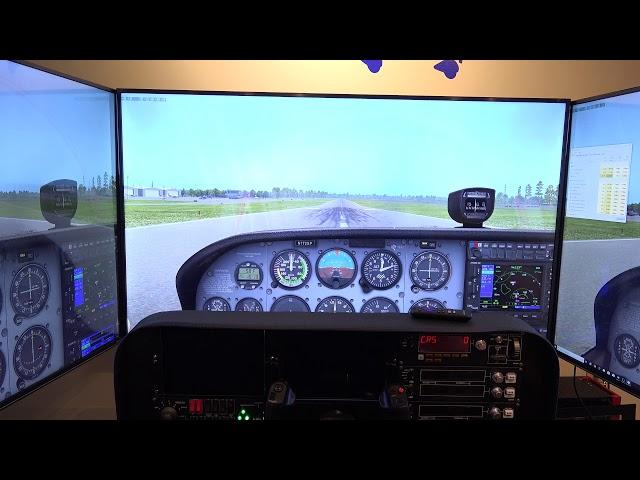 Three-PC-Network Setup with three 4K TVs running X-Plane 11