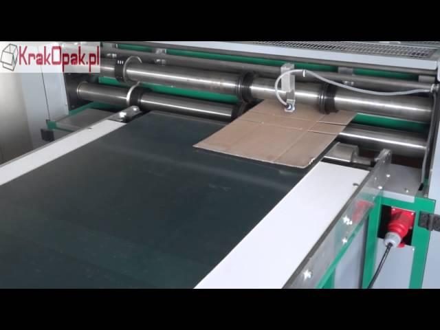 Cardboard Box Production Machine