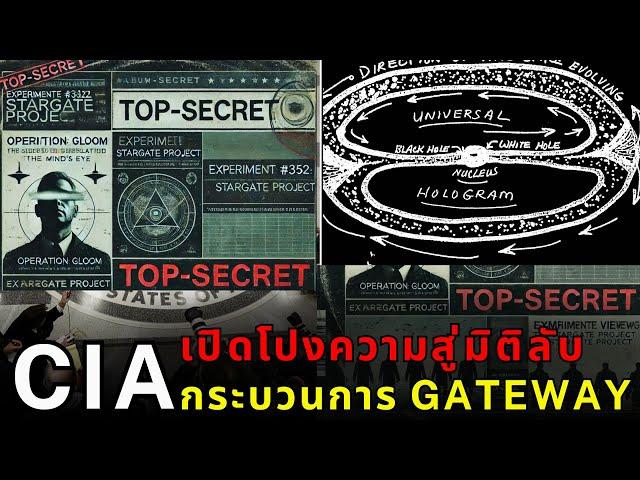 CIA สืบสวน "กระบวนการ Gateway" ปลดล็อกพลังจิตขั้นเทพ!