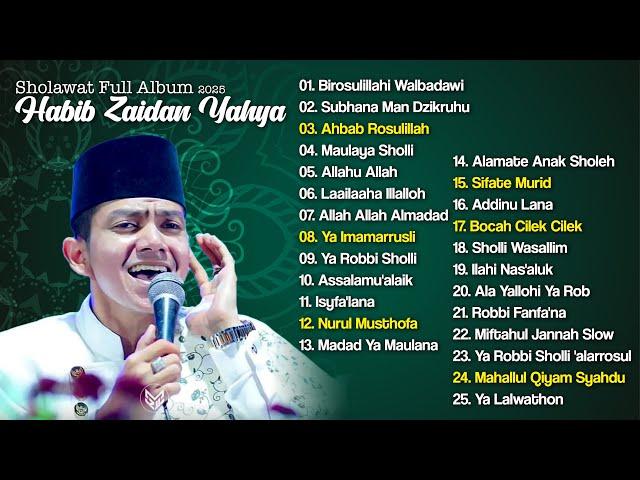 HABIB ZAIDAN FULL ALBUM SHOLAWAT 2025