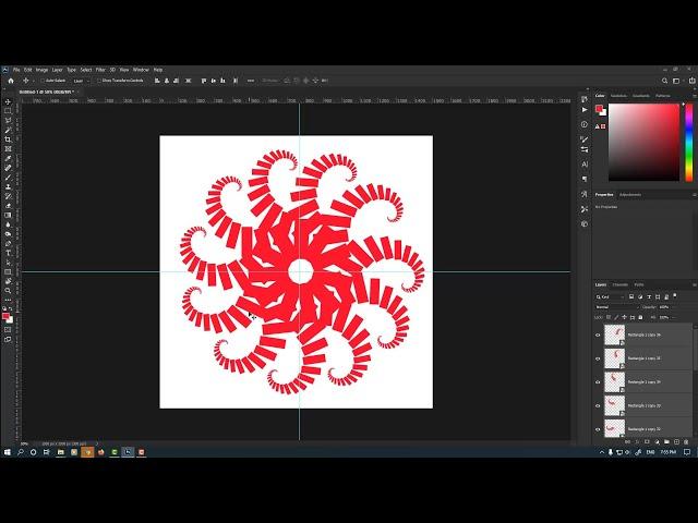 Photoshop Tips &Tricks  Clone Repetitively with Free-transform Tool
