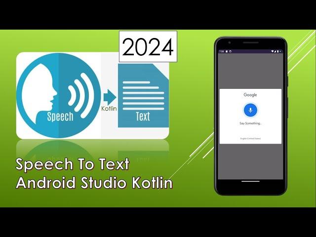 Speech to Text | Android Studio | Kotlin