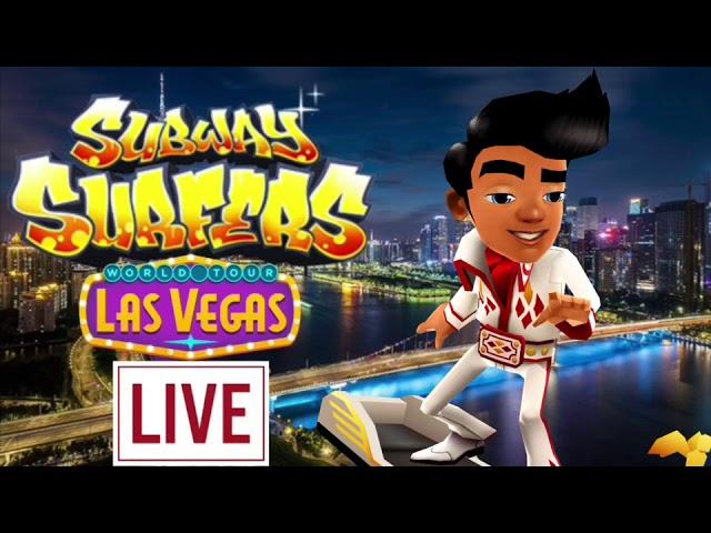  Subway Surfers World Tour 2016 - Las Vegas Gameplay Livestream
