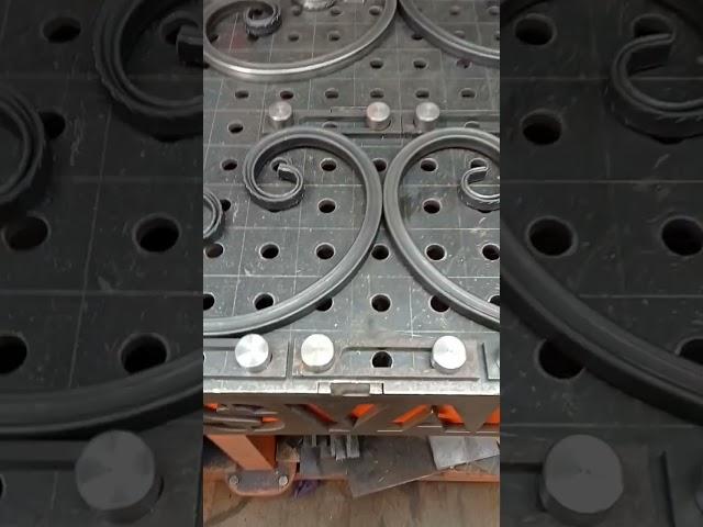 Холодная ковка, создание одинаковых элементов. #shorts