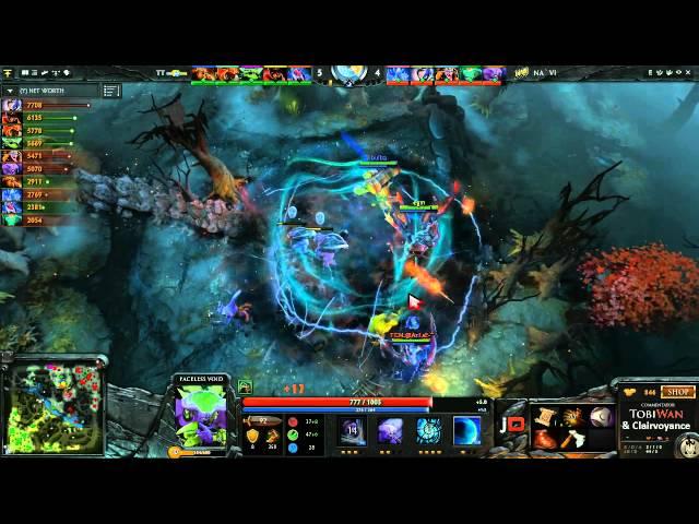 Natus Vincere vs Team Tinker Game 2   Megafon Battle Arena Grand Final @TobiWanDOTA & Clairvoyance