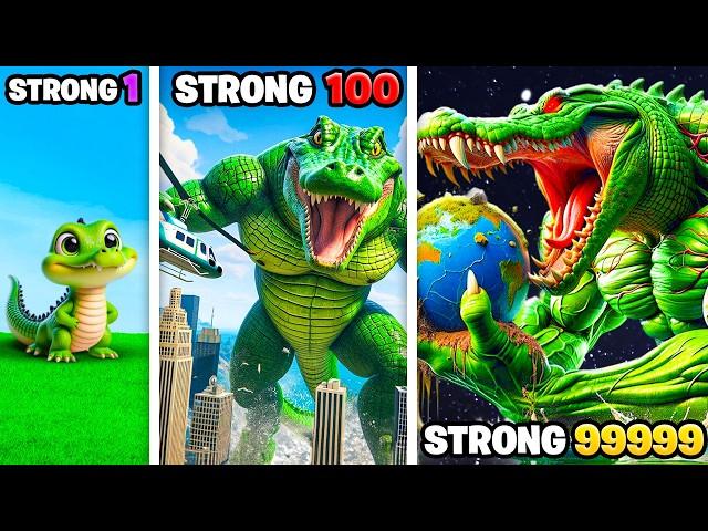 Weakest To STRONGEST ALLIGATOR In GTA 5!