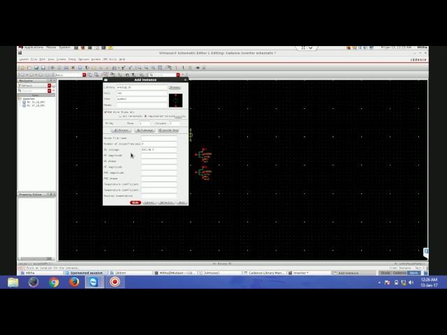 Cadence IC615 Virtuoso Tutorial 1 (HD): Schematic Entry and Using ADEL