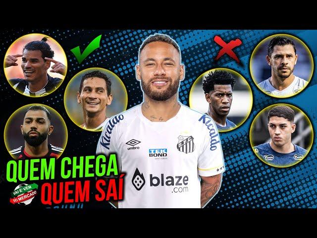 QUEM CHEGA E QUEM SAÍ DO SANTOS EM 2025 | 11 JOGADORES DE SAÍDA | 16 REFORÇOS PARA 2025