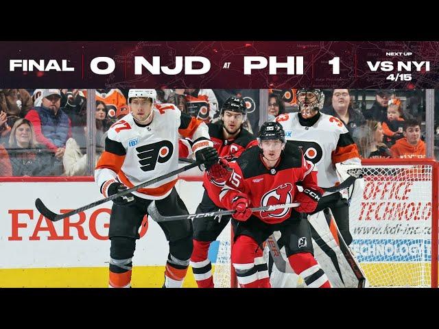 Philadelphia Flyers vs New Jersey Devils. 13 april 13, 2024