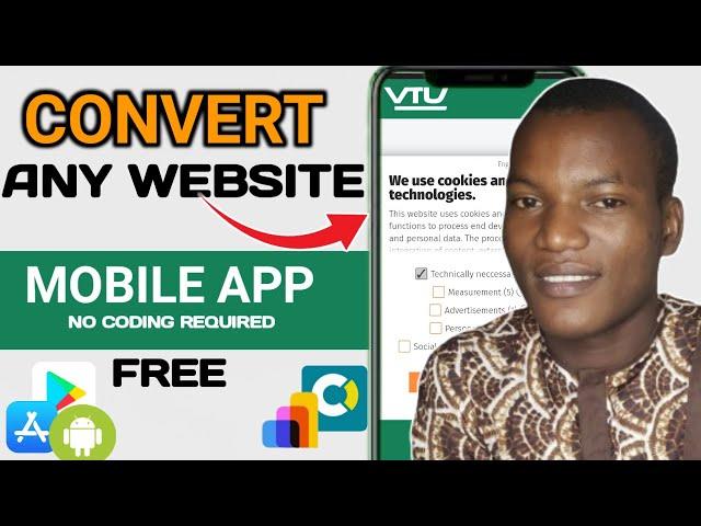 Convert Any Website Into Mobile Apps | iOS & Android Without Coding | Free APK And Aab File