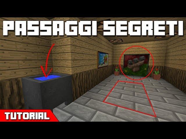 3 PASSAGGI SEGRETI su MINECRAFT