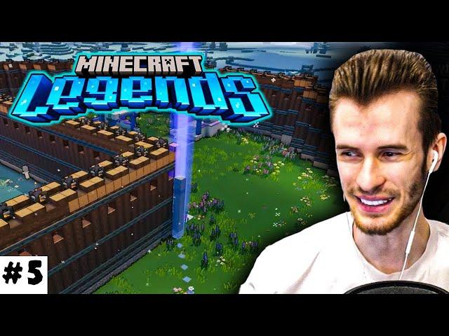 СОБСТВЕННЫЙ ГОРОД В MINECRAFT LEGENDS #5