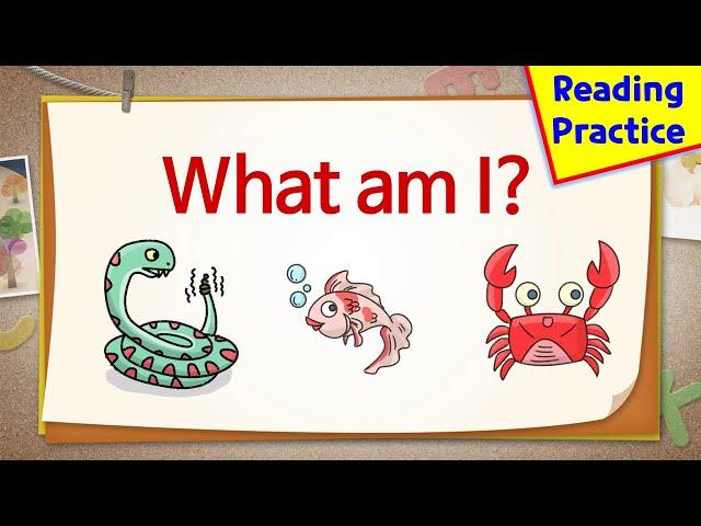 English Reading Practice for Kids | What Am I? (1-180)