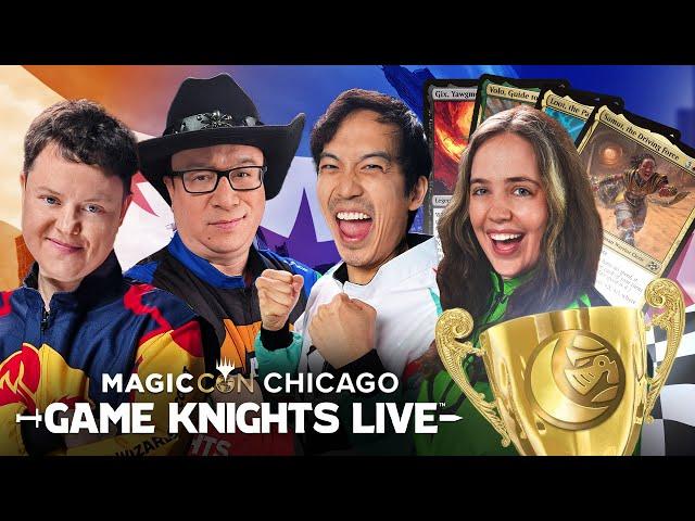 Game Knights Live GRAND PRIX w/Ally Beardsley | MagicCon Chicago 2025 | MTG Commander