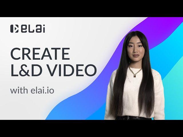 How to create a Learning and development (L&D) video