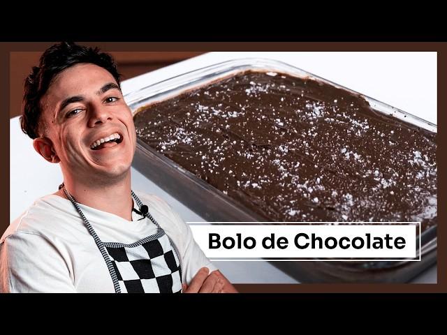 BOLO DE CHOCOLATE | Cozinheiro Tommy