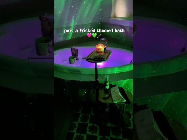 Check link in bio to shop #wicked #wickedmusical #wickedmovie #bathandbodyworks #bathtime #bathroom