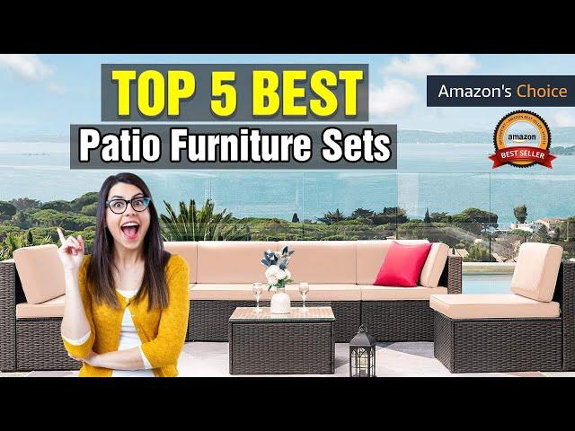 Top 5 Best Patio Furniture Set 2024 Reviews Buyer Guide 