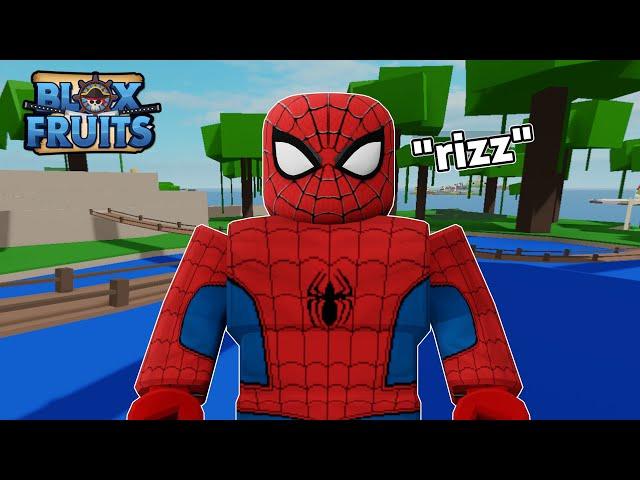 The Asian Spiderman | blox fruit