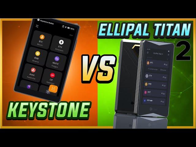 Keystone Pro 3 vs Ellipal Titan 2 | Most Secure Air-Gapped Crypto Wallet?