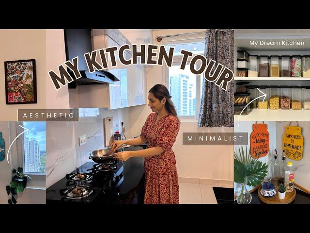 My Dream Kitchen Tour | Minimalist, Organised & Clutter-Free Design with Beautiful View 