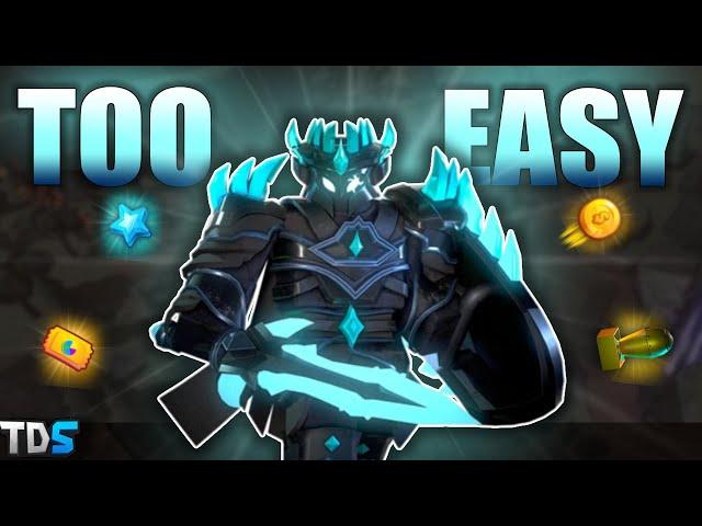 HOW TO SOLO FALLEN EASY IN TDS (No Special Towers) (Roblox)