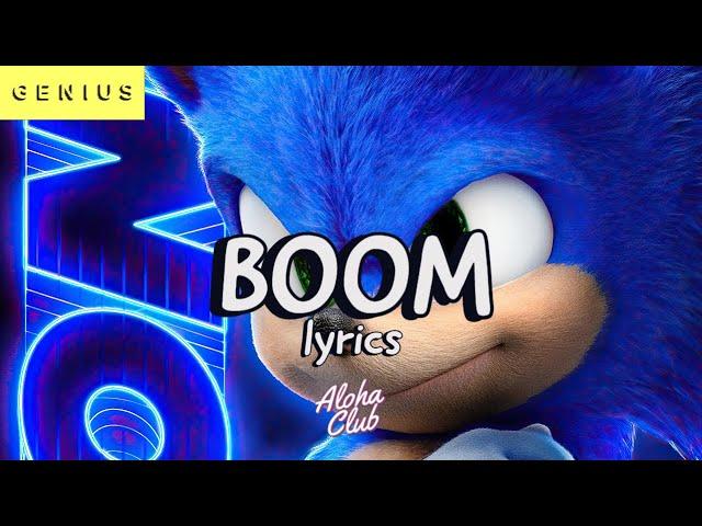 X Ambassadors - BOOM (Lyrics Video)  || Sonic 2 Official Song