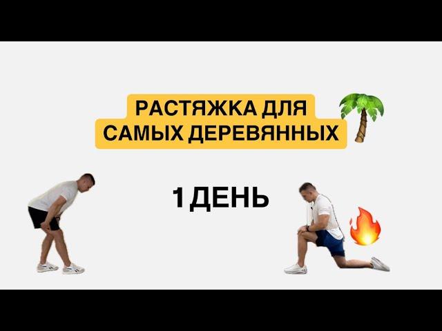 РАСТЯЖКА ДЛЯ ДЕРЕВЯННЫХ. ДЕНЬ 1