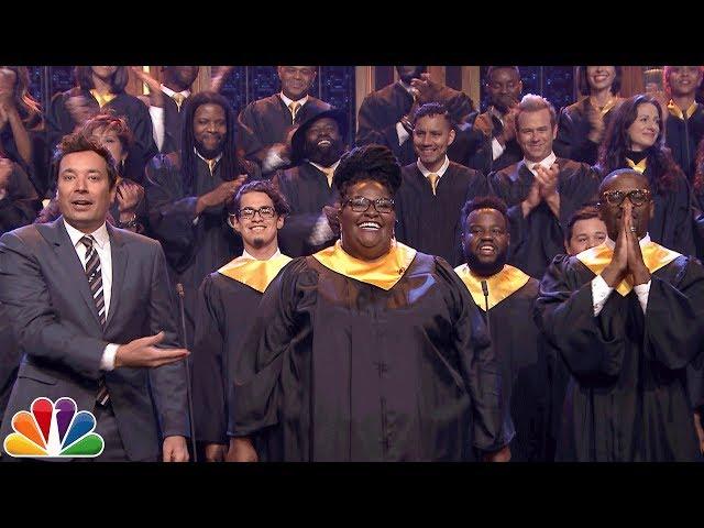 Jimmy Fallon Announces $1M Donation to J.J. Watt, Invites Houston Choir to Sing "Lean on Me"