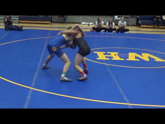 2016-2017 - WH Triangular - Ben Thiele(WH) vs Bronc Temple(Ains)