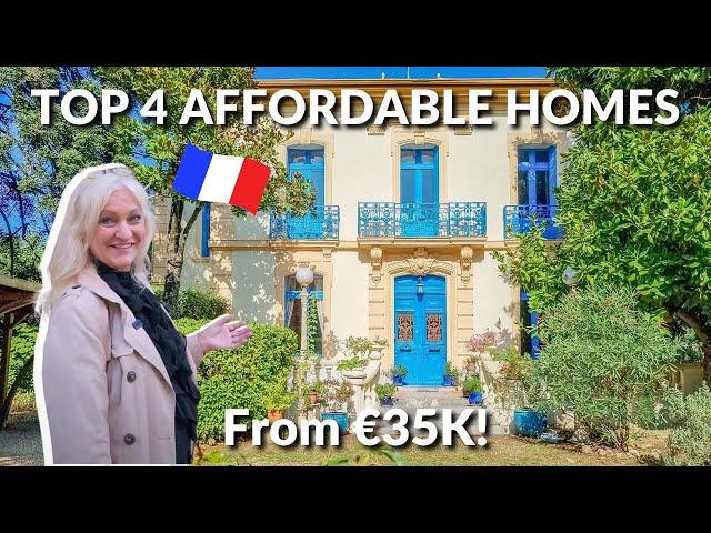 French Real Estate from €35K – Top 4 Affordable Homes in Occitanie & Nouvelle-Aquitaine!