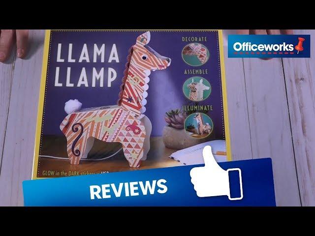 Creativity for Kids Llama Lamp Kit