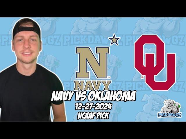 Navy vs Oklahoma 12/27/24 College Football Picks & Predictions | Armed Forces Bowl