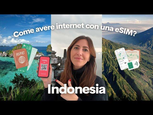 Come posso avere internet con una eSIM in Indonesia?