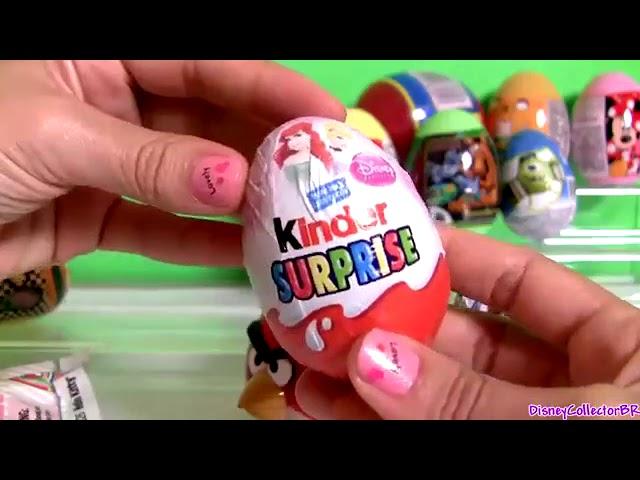 25 Surprise Eggs Bags Peppa Pig Simpsons Disney Frozen Lalaloopsy Minecraft Chupa-Chups CARS MLP