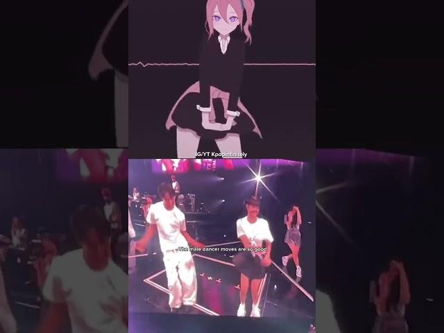 Lisa dance with male backup dancers..ANIME FANS WHERE R U ? #shorts | Kpopinfinitely