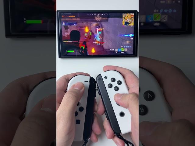 Fortnite | which way you prefer ? on Nintendo Switch OLED