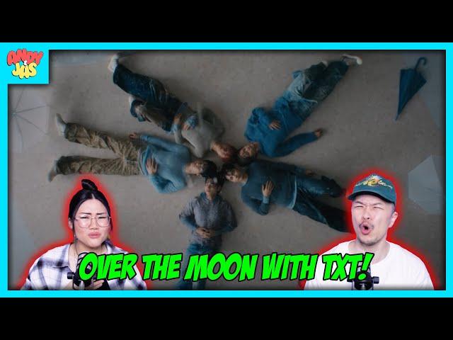 TXT (투모로우바이투게더) 'Over The Moon' Official MV | REACTION!