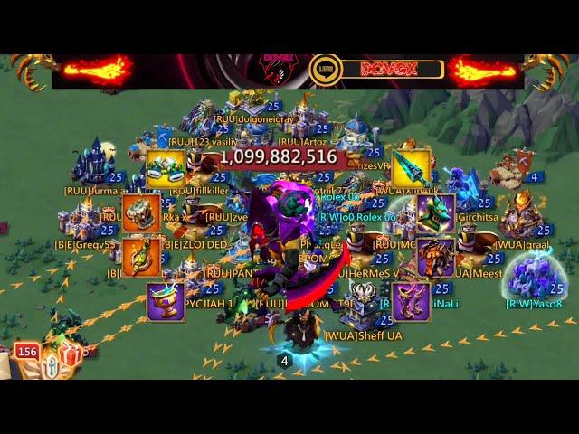 اكبر حمام د.ماء على فخ حشود 25م جندي️ | #lordsmobile | حشود تصفير