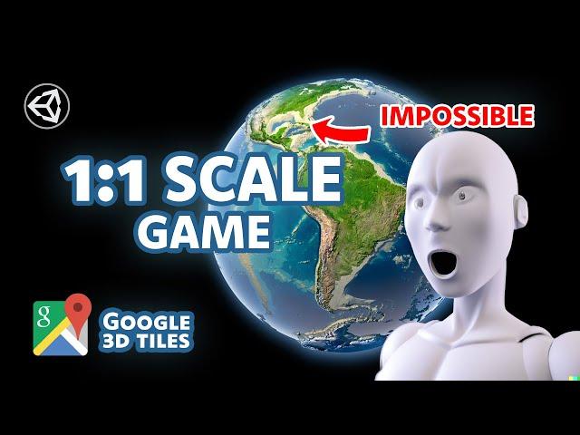 The ENTIRE WORLD in 3D inside of UNITY| Google Maps 3D Tiles to Unity TUTORIAL