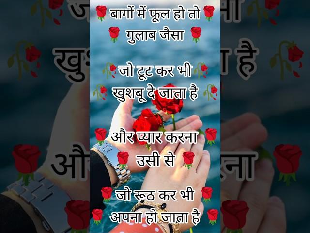 बागों में फूल है तो गुलाब जैसा  मोहब्बत शायरी  gulab shayari  #love #shayari #gulabshayari #viral