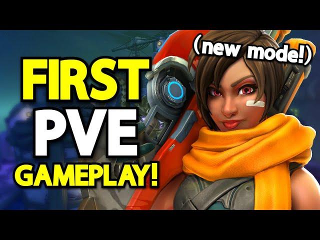 FIRST Paladins PvE BETA Gameplay! (Paladins Tidal Surge PTS)