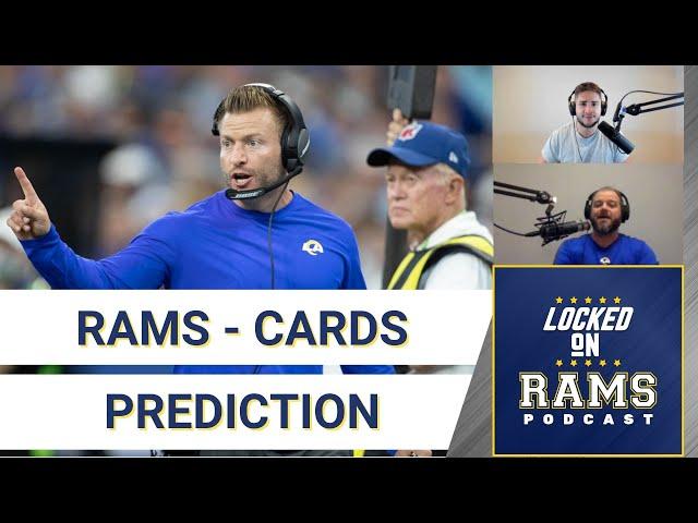 Los Angeles Rams vs. Arizona Cardinals Prediction And Offensive/Defensive Breakdown | Locked On Rams