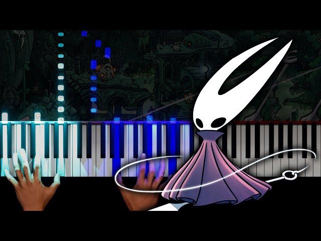 Hollow Knight - Hornet Theme Piano tutorial | PVisualiano