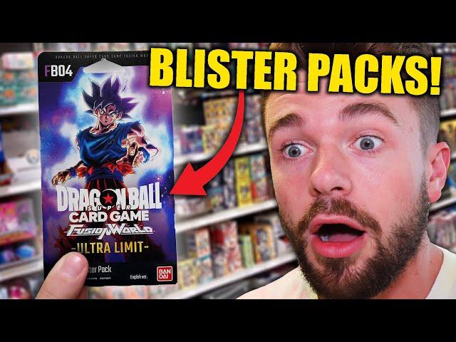 Opening Dragon Ball Super Ultra Limit Blister Packs!